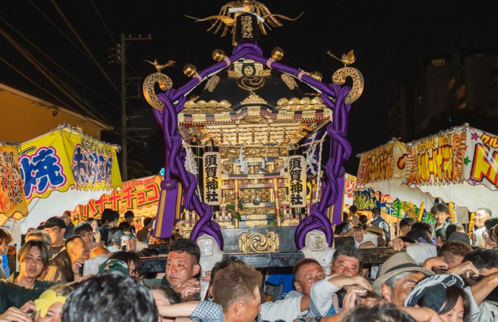 須賀神社のお神輿